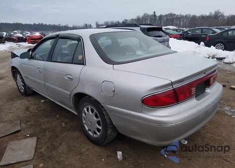 2002 Buick Century Custom из США, поврежденный, VIN 2G4WS52J921237564
